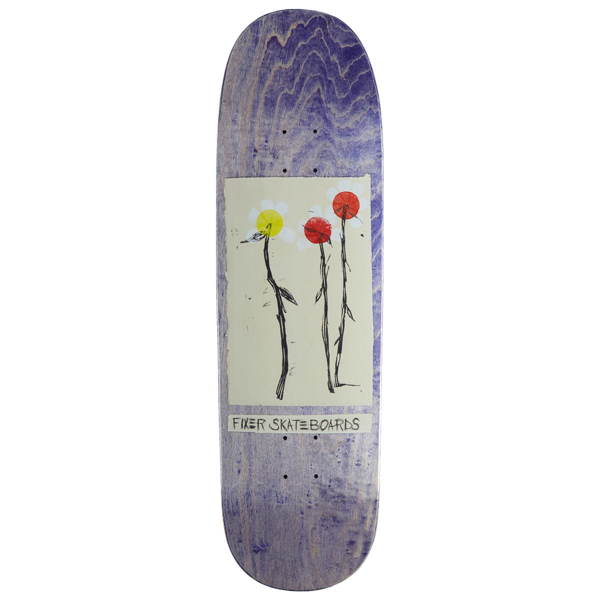 Fixer Flower Plower Skateboard Deck - 9.00