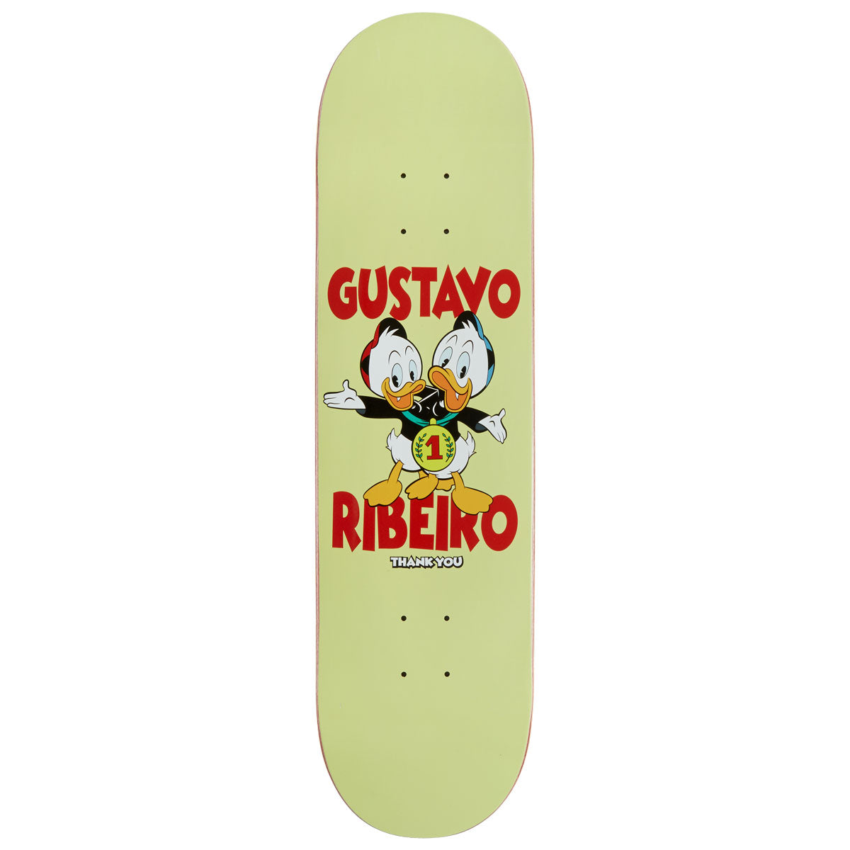 Thank You Gustavo Ribeiro Twins Skateboard Deck - 8.25