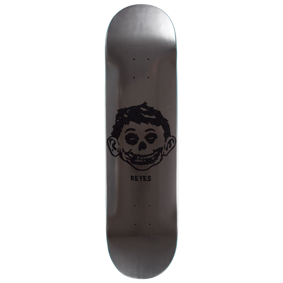 Thank You David Reyes Madfit Flock It Skateboard Deck - Silver Foil - 8.50