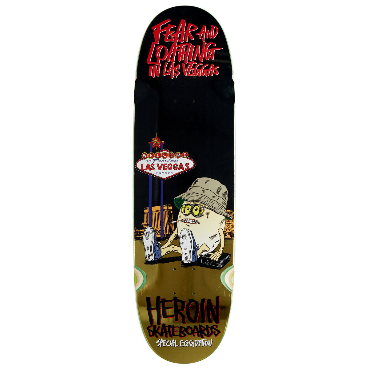 Heroin Fear & Loathing 25 Skateboard Deck - 9.00