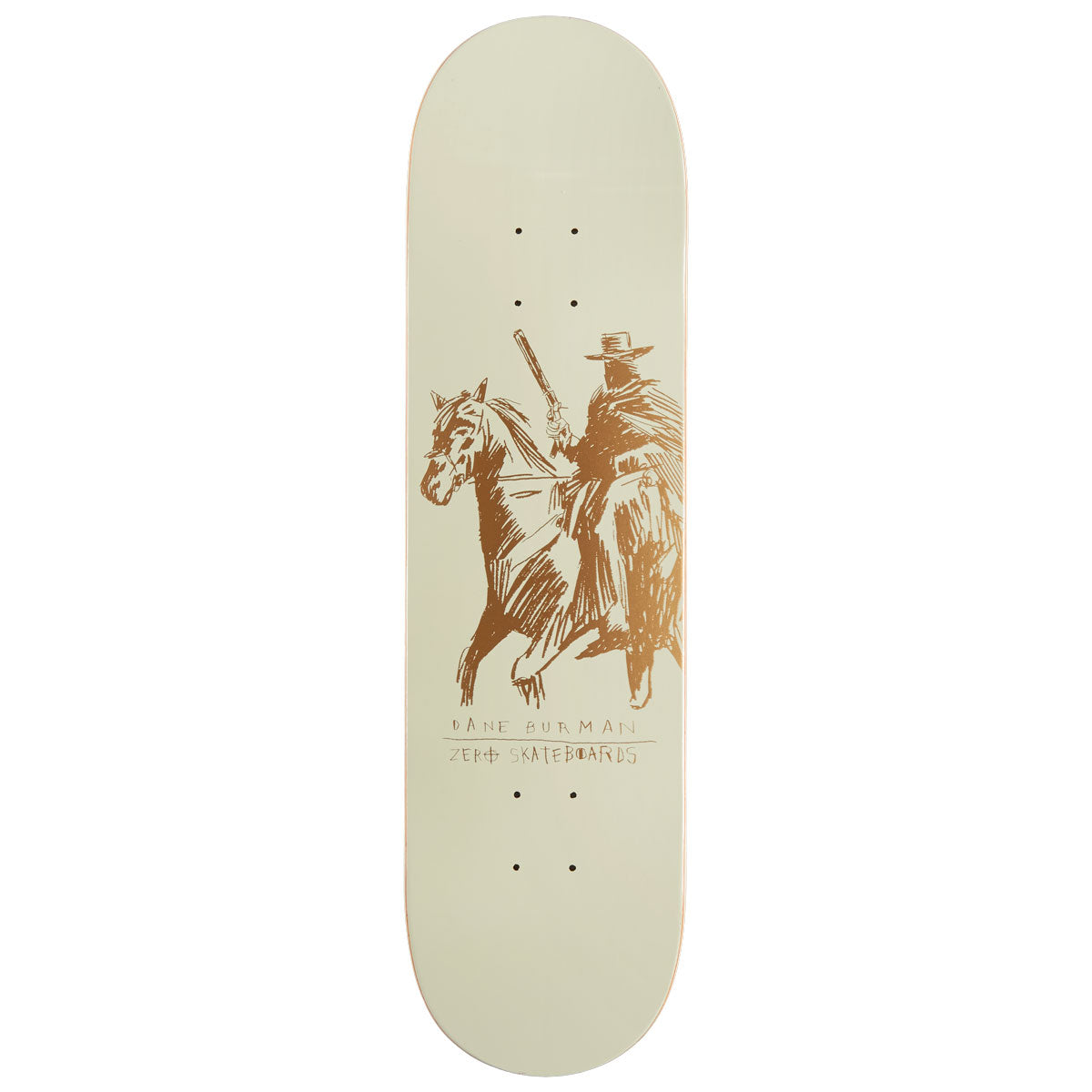 Zero Burman Urban Skateboard Deck - 8.25