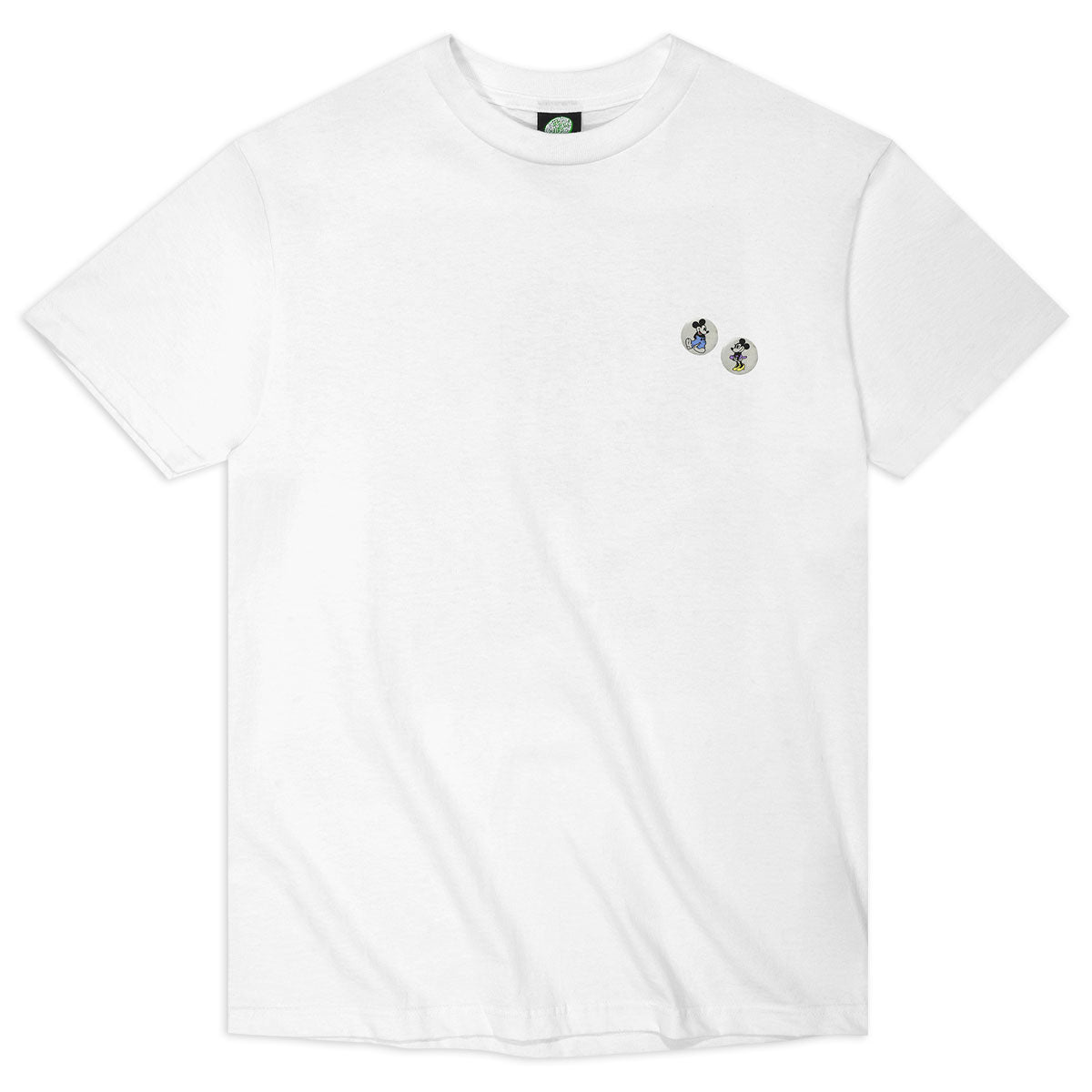 Violet Mickey Loves Minnie T-Shirt - White image 1