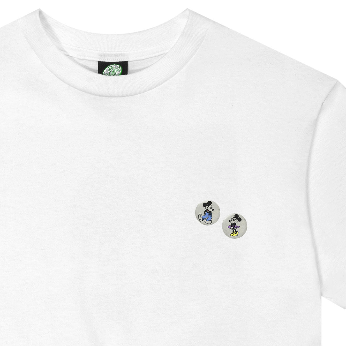 Violet Mickey Loves Minnie T-Shirt - White image 2