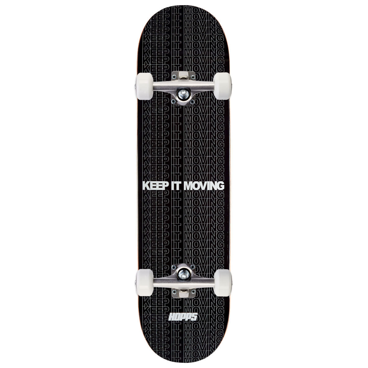 Hopps Keep It Moving Skateboard Complete - Multi - 8.00