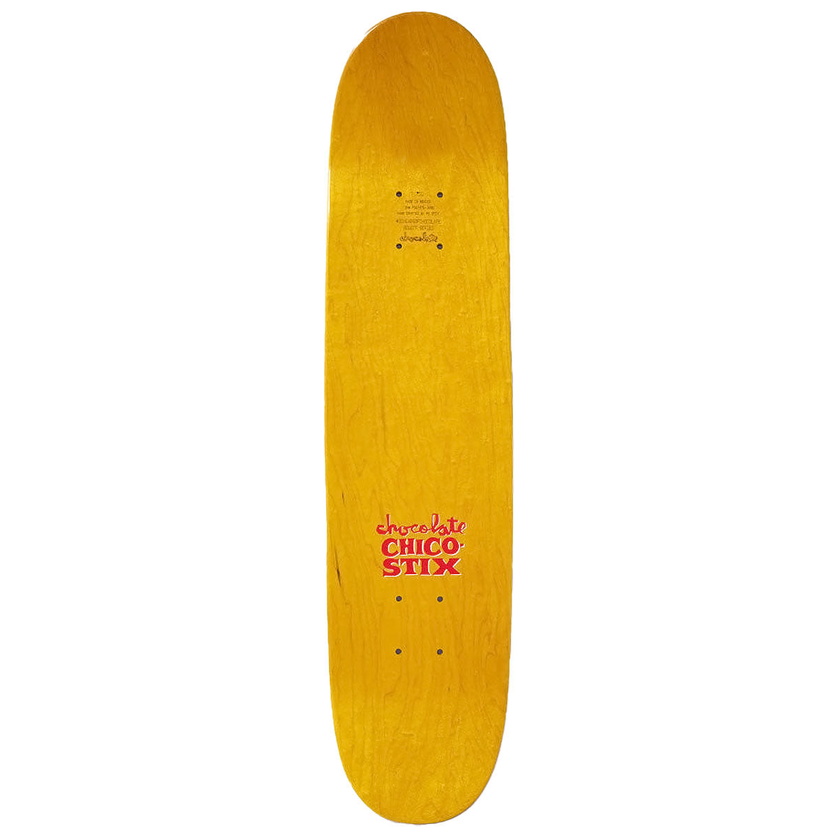 Chocolate Chico PS Stix Re-Issue Signed Skateboard Complete - 7.50
