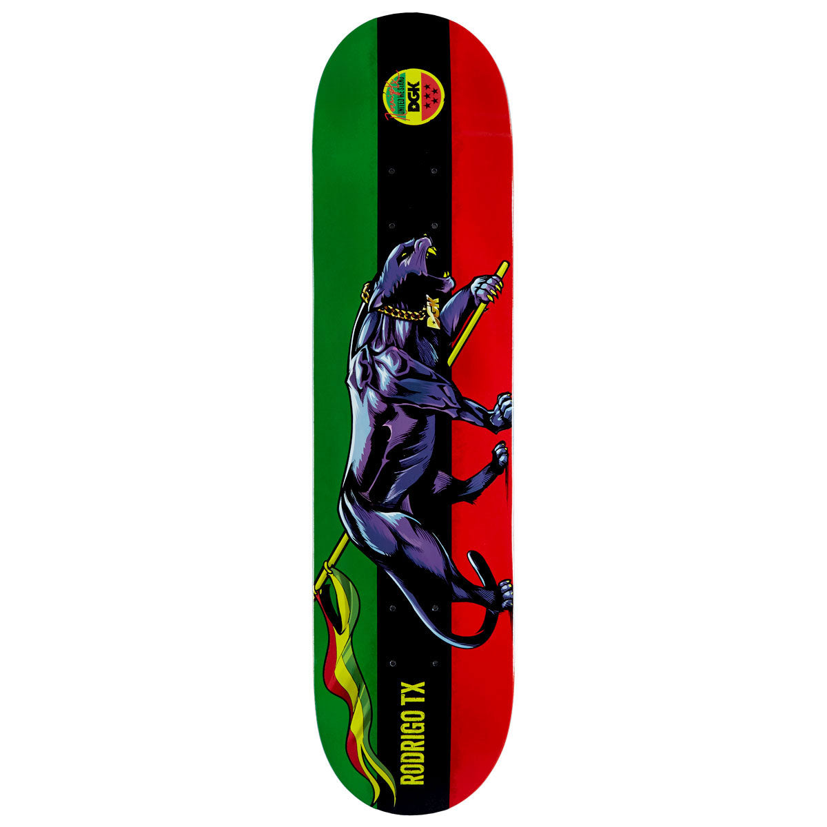 DGK United TX Skateboard Deck - 7.75