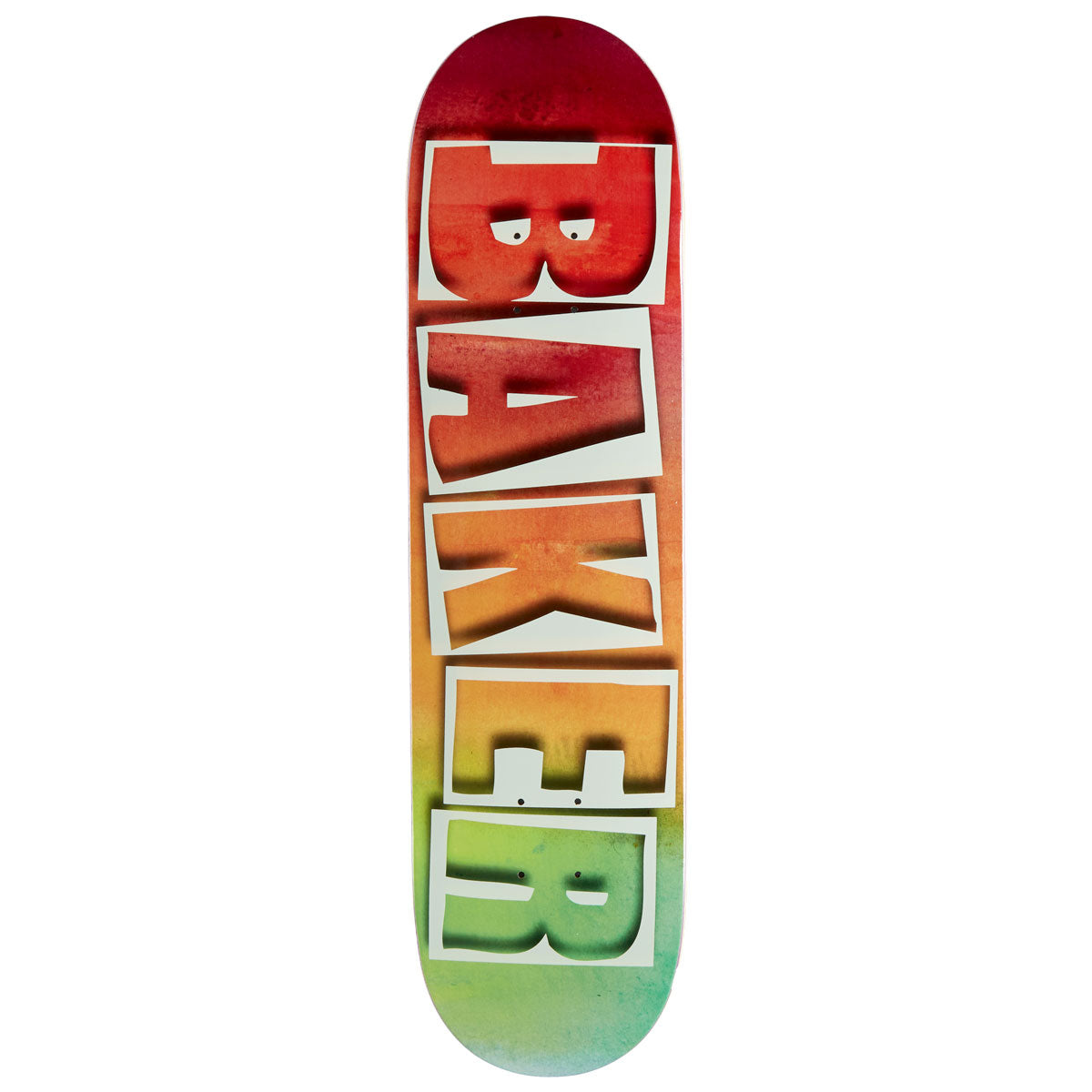 Baker Justin Figgy Figueroa Watercolor Skateboard Deck - 8.00