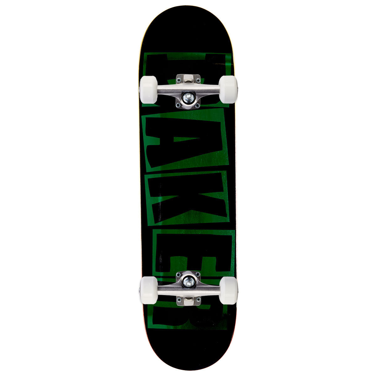 Baker Jacopo Carozzi Brand Logo Skateboard Complete - Black/Green - 8.25