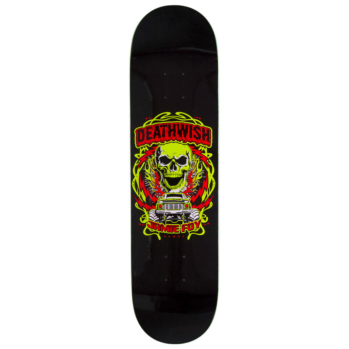 Deathwish Jamie Foy Mash The Throttle Skateboard Deck - 8.125