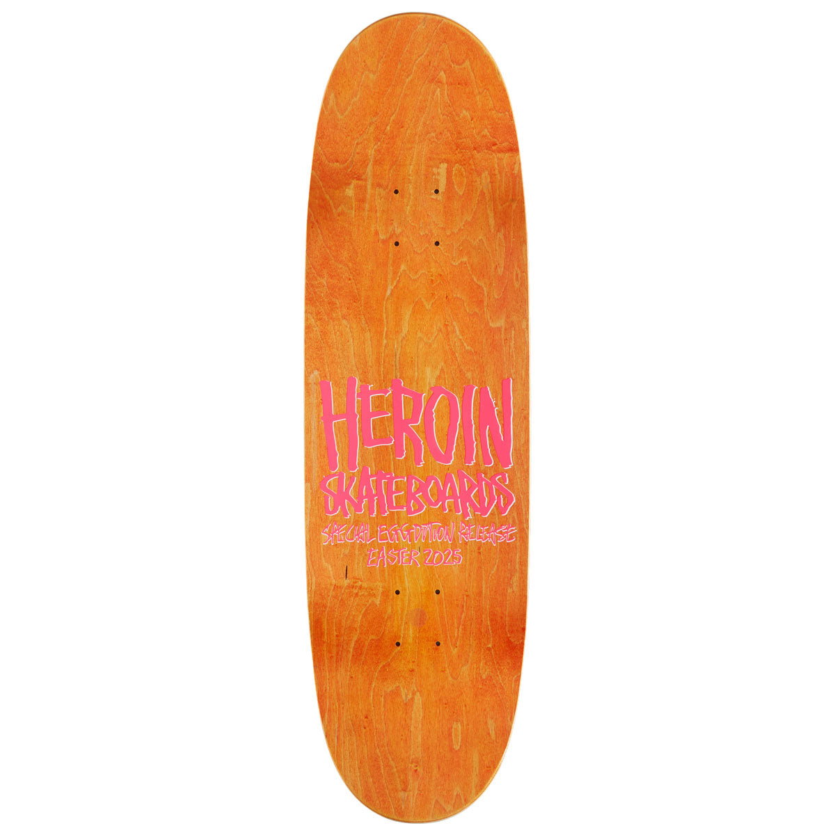 Heroin Soft Boiled Bunny Sym Skateboard Deck - 9.125