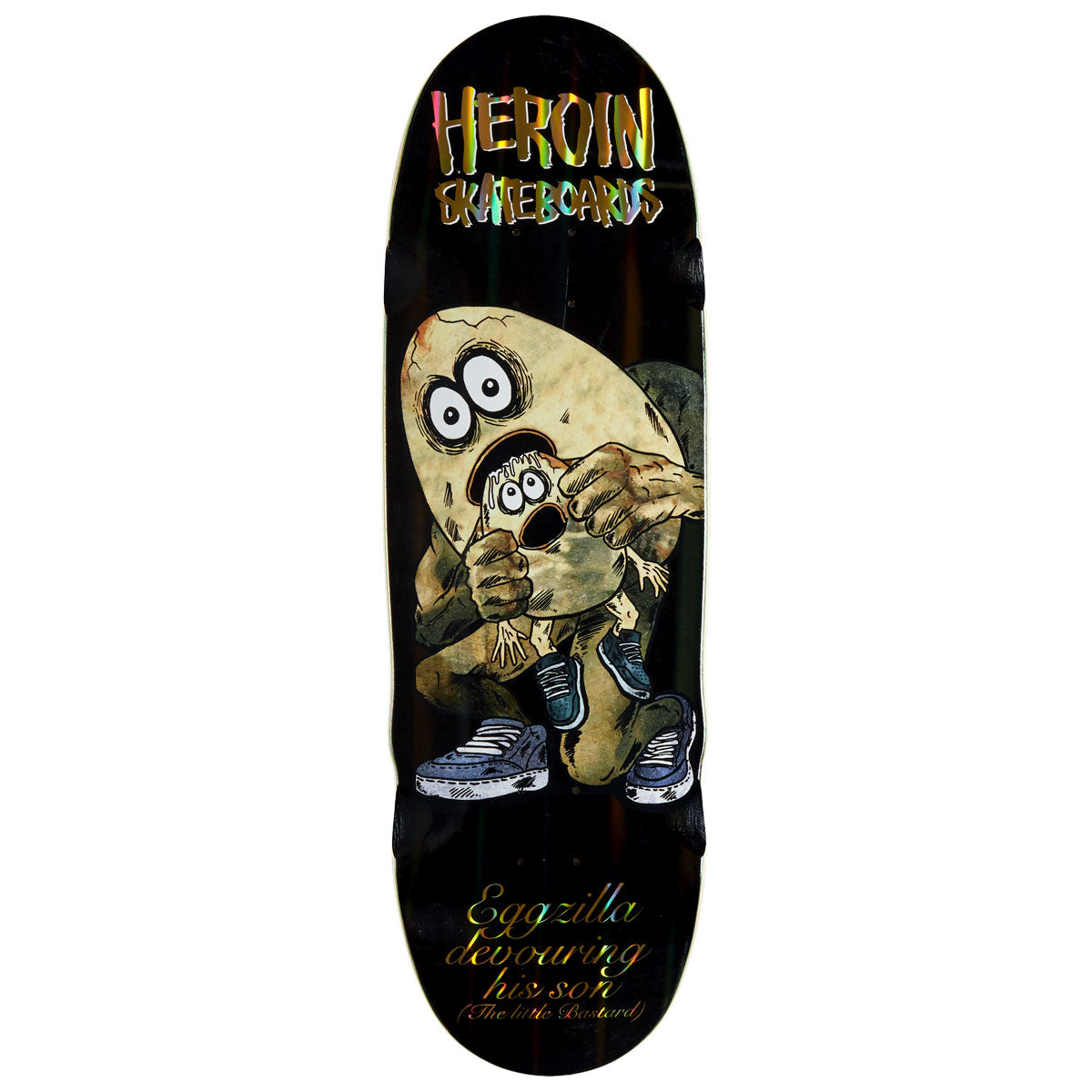 Heroin Egg Eater Skateboard Deck - 9.75
