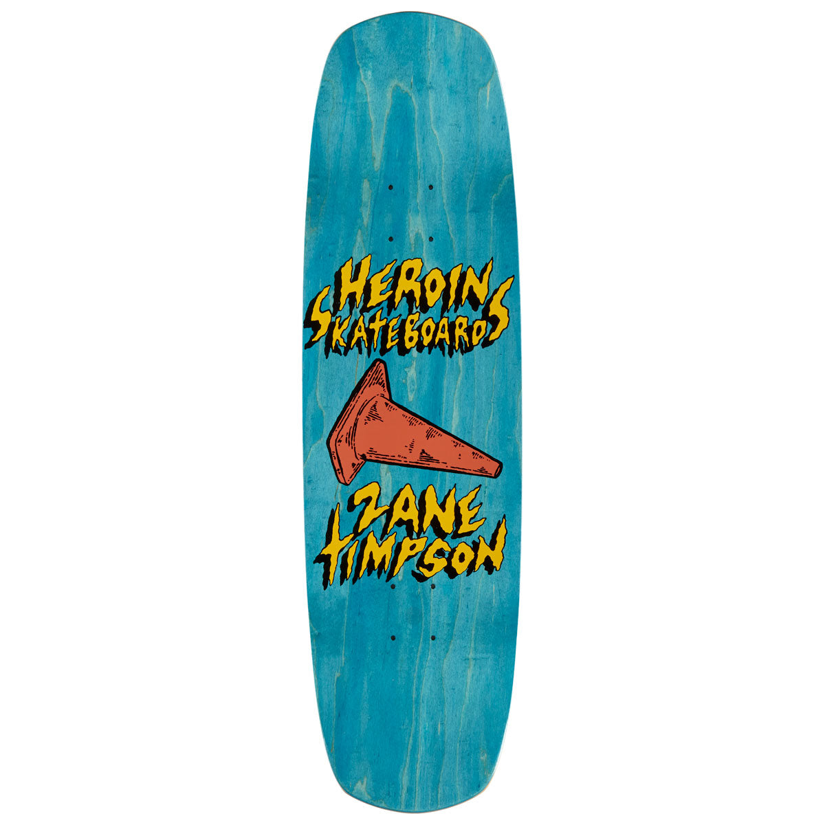 Heroin Zane Dude Skateboard Deck - 9.00