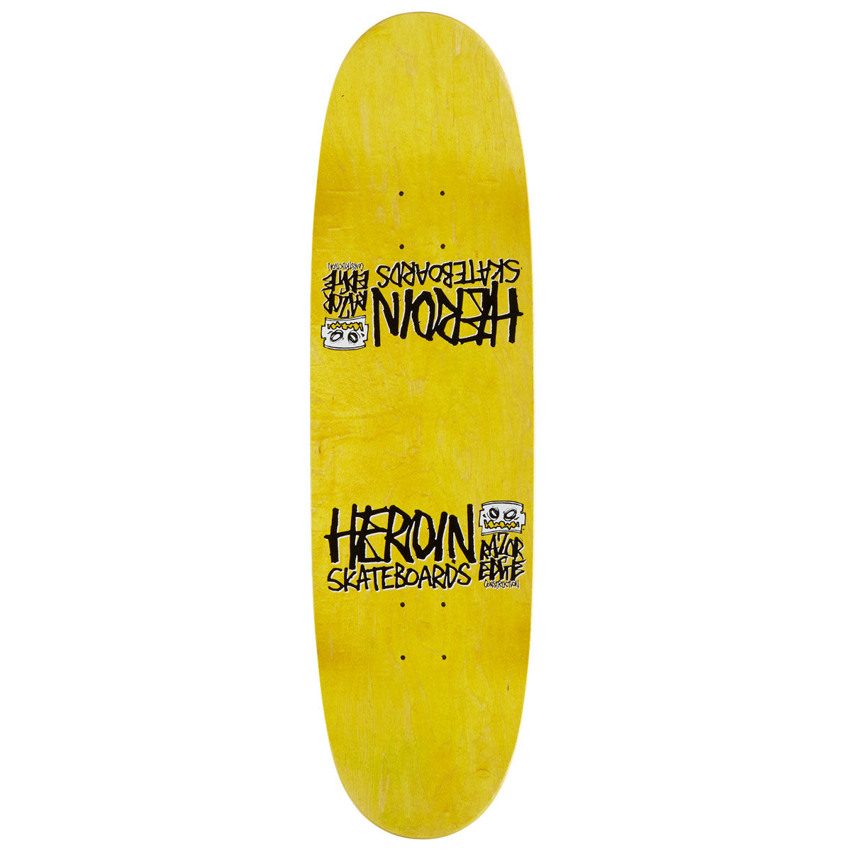Heroin Aaron Wilson Teggxas Skateboard Deck - 8.88