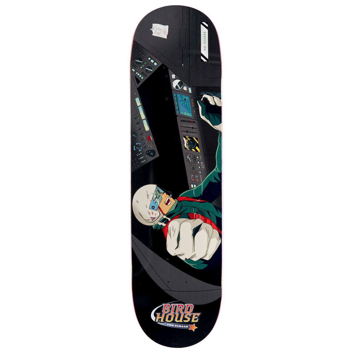 Birdhouse Tom Schaar Red Shift Skateboard Deck - 8.50