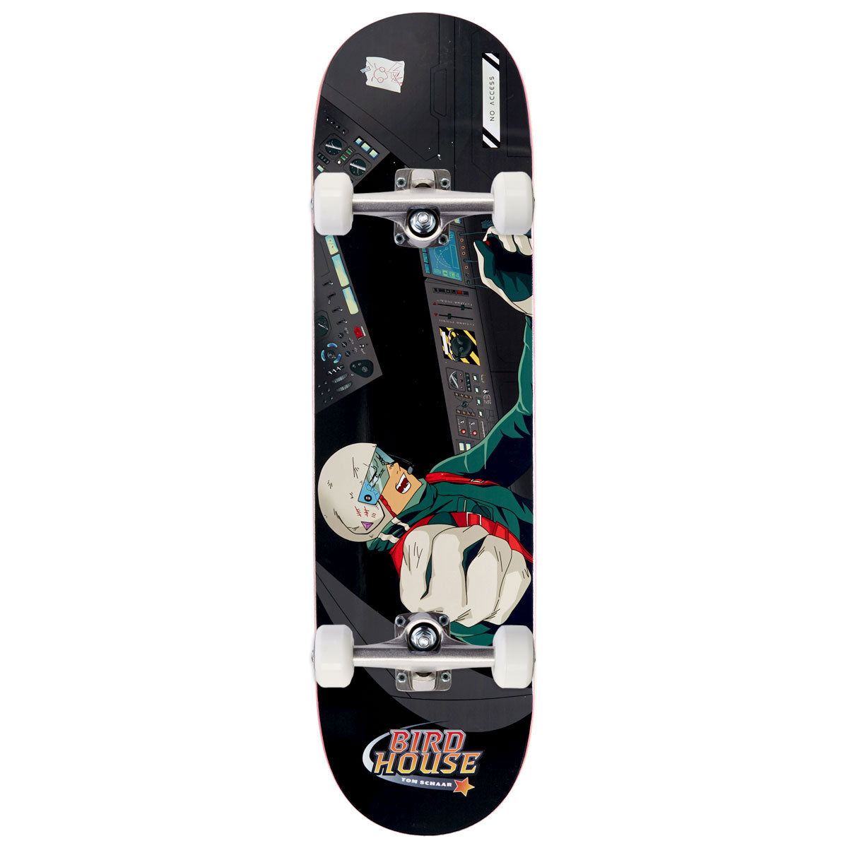 Birdhouse Tom Schaar Red Shift Skateboard Complete - 8.50