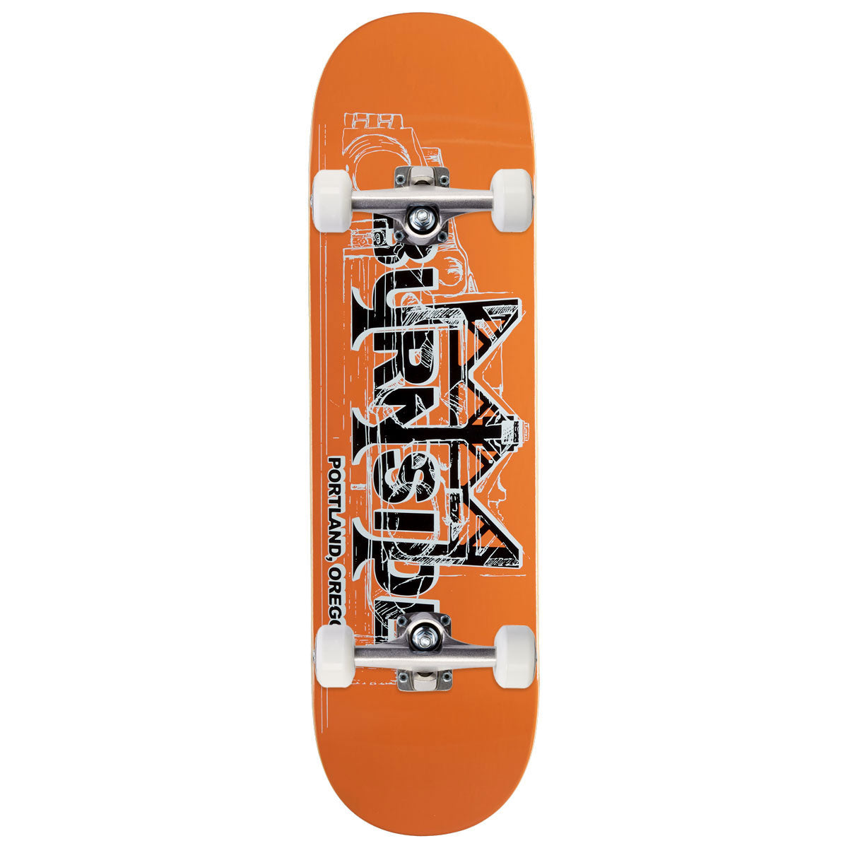 Burnside Bridge Skateboard Complete - Orange - 8.75