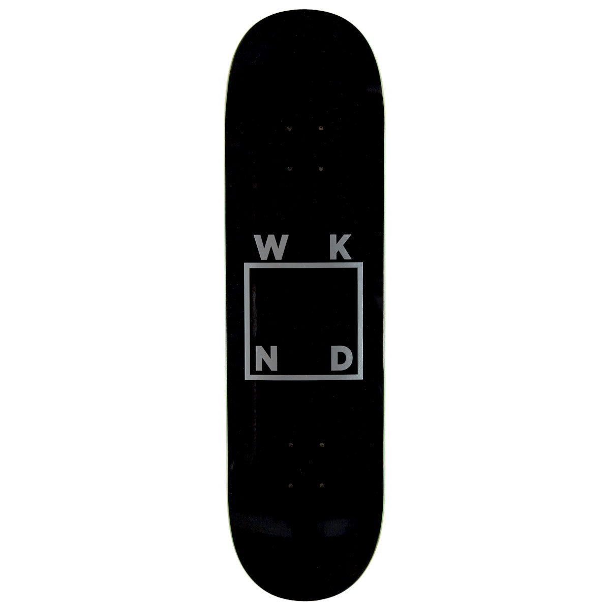 WKND Logo PS Skateboard Deck - Black - 8.375