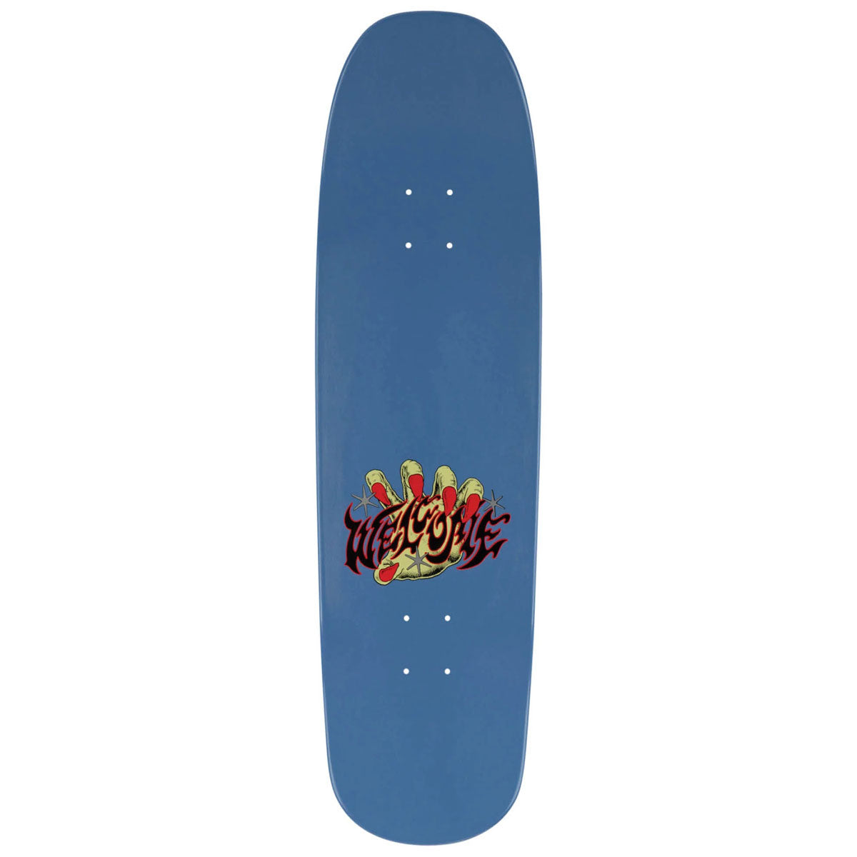 Welcome Wilted Jake Yanko On A Panther Skateboard Complete - Black/Blue Dip - 9.00