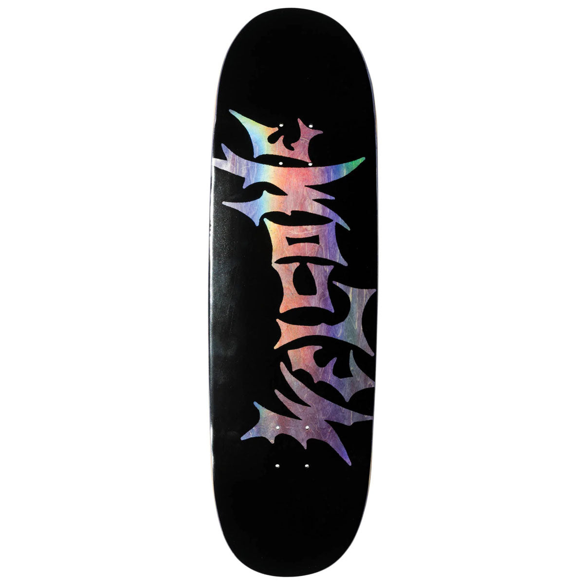 Welcome Vamp On A Boline 2.0 Skateboard Deck - Black/Assorted Stains - 9.50
