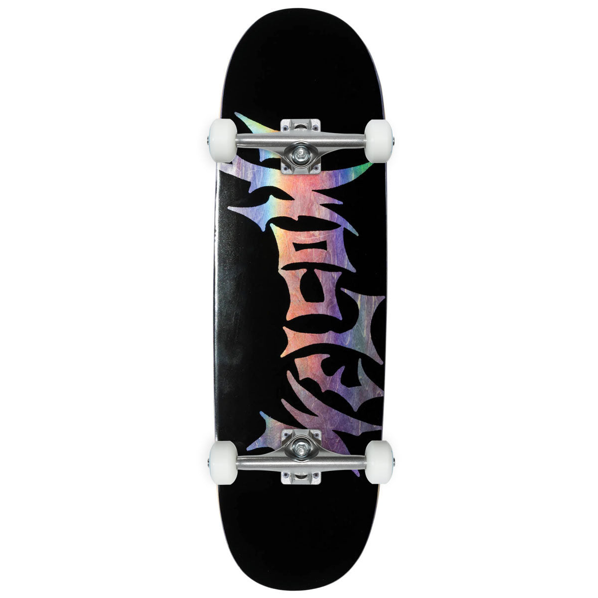 Welcome Vamp On A Boline 2.0 Skateboard Complete - Black/Assorted Stains - 9.50