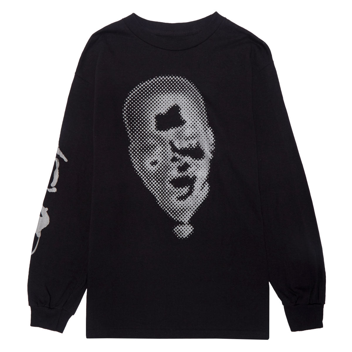 Quasi Wire Long Sleeve T-Shirt - Black image 1