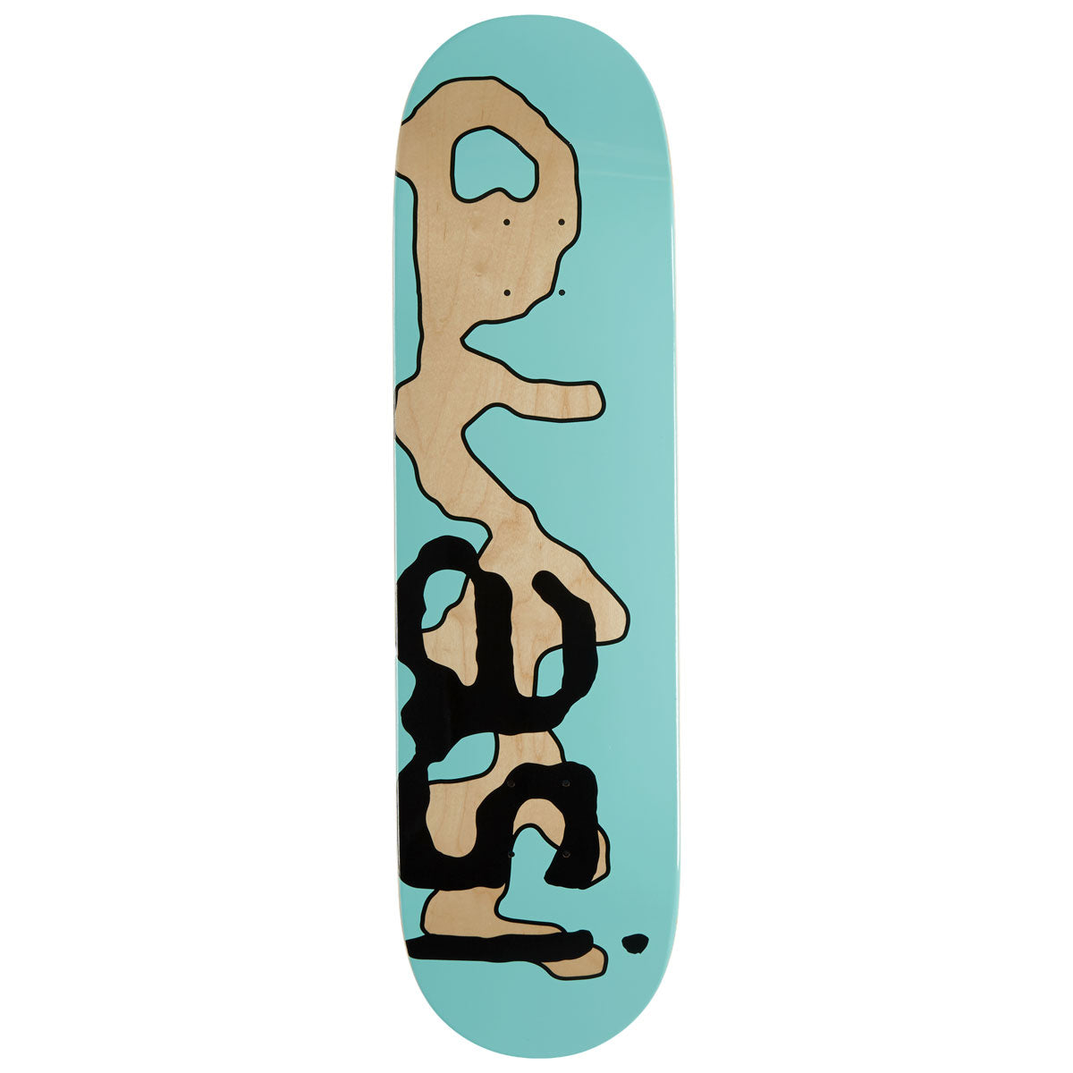 Quasi Lowercase Skateboard Deck - Green - 8.50
