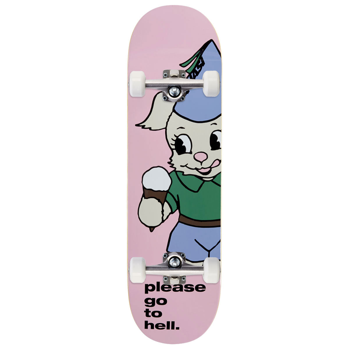 Quasi Go To Hell Skateboard Complete - 8.75