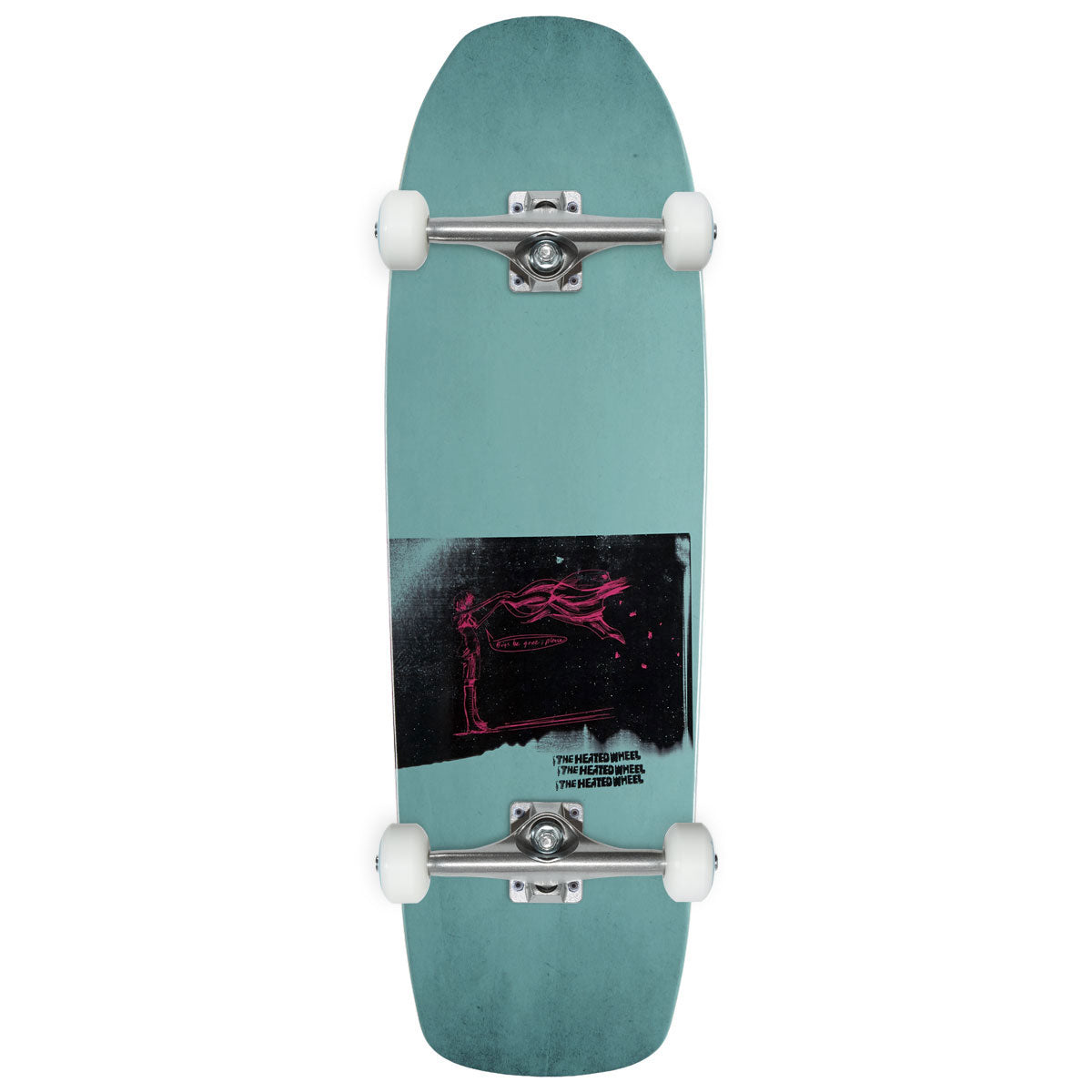 The Heated Wheel Bugs Be Gone Skateboard Complete - 9.50