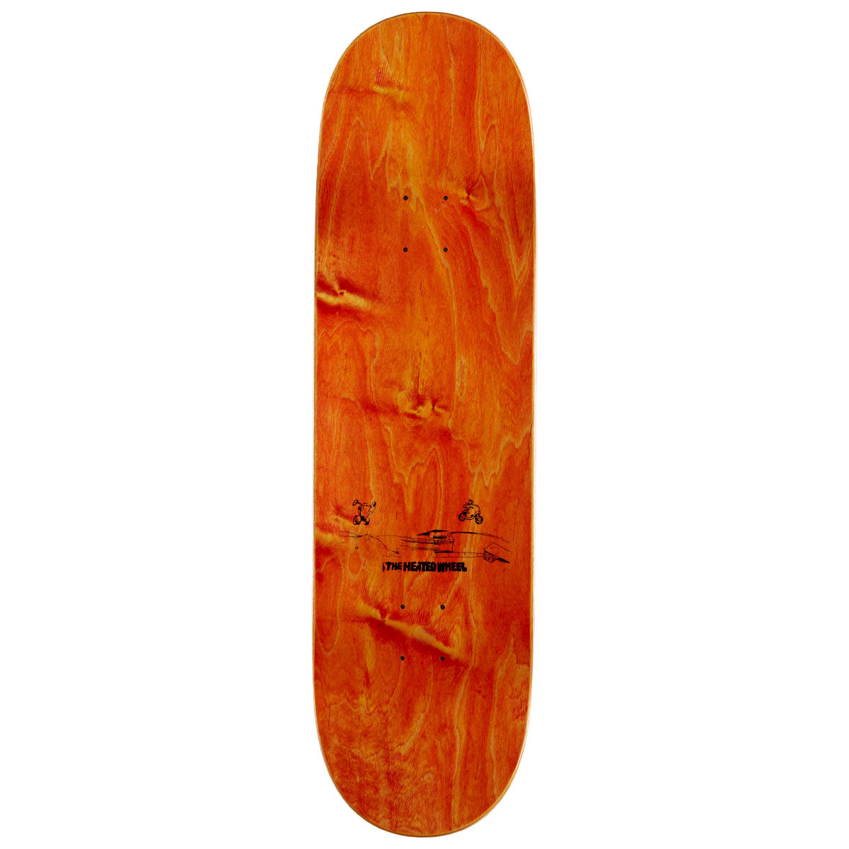 The Heated Wheel Tom Remillard Pinball Wizard Skateboard Complete - 9.00