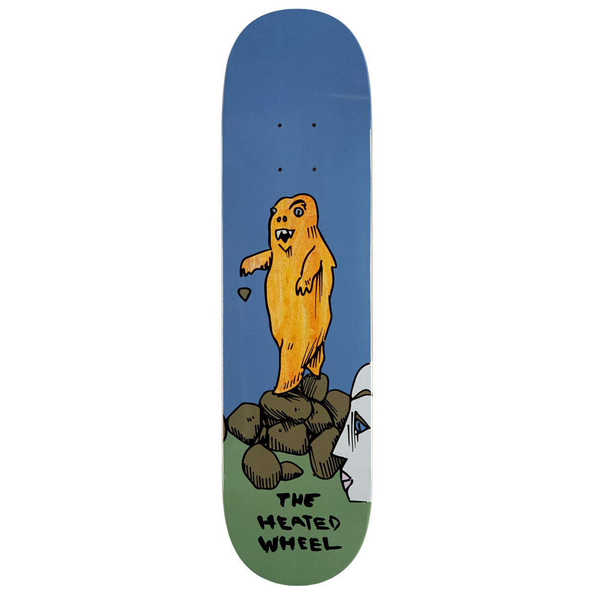 The Heated Wheel Wanderer Kids Skateboard Deck - 7.25