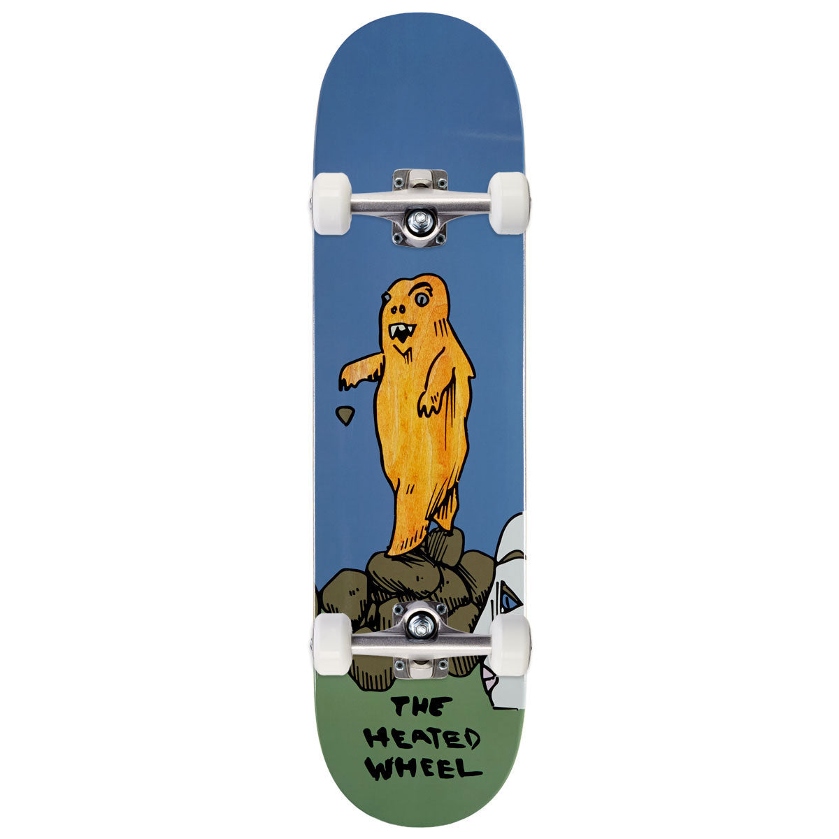 The Heated Wheel Wanderer Kids Skateboard Complete - 7.25