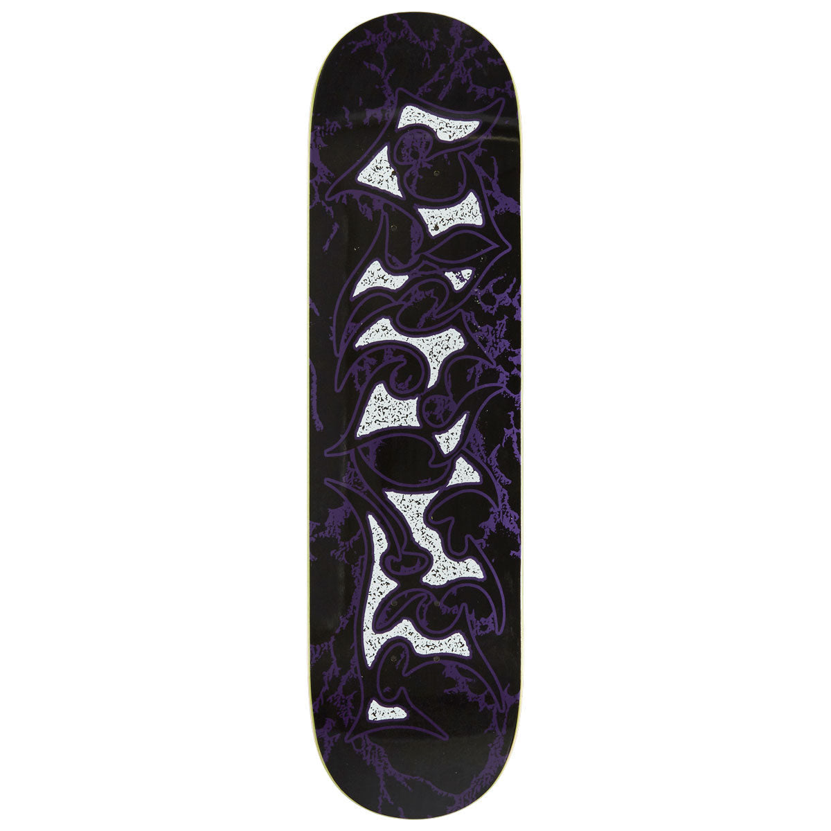 Vinyl Metallic Tribal Skateboard Deck - 8.25