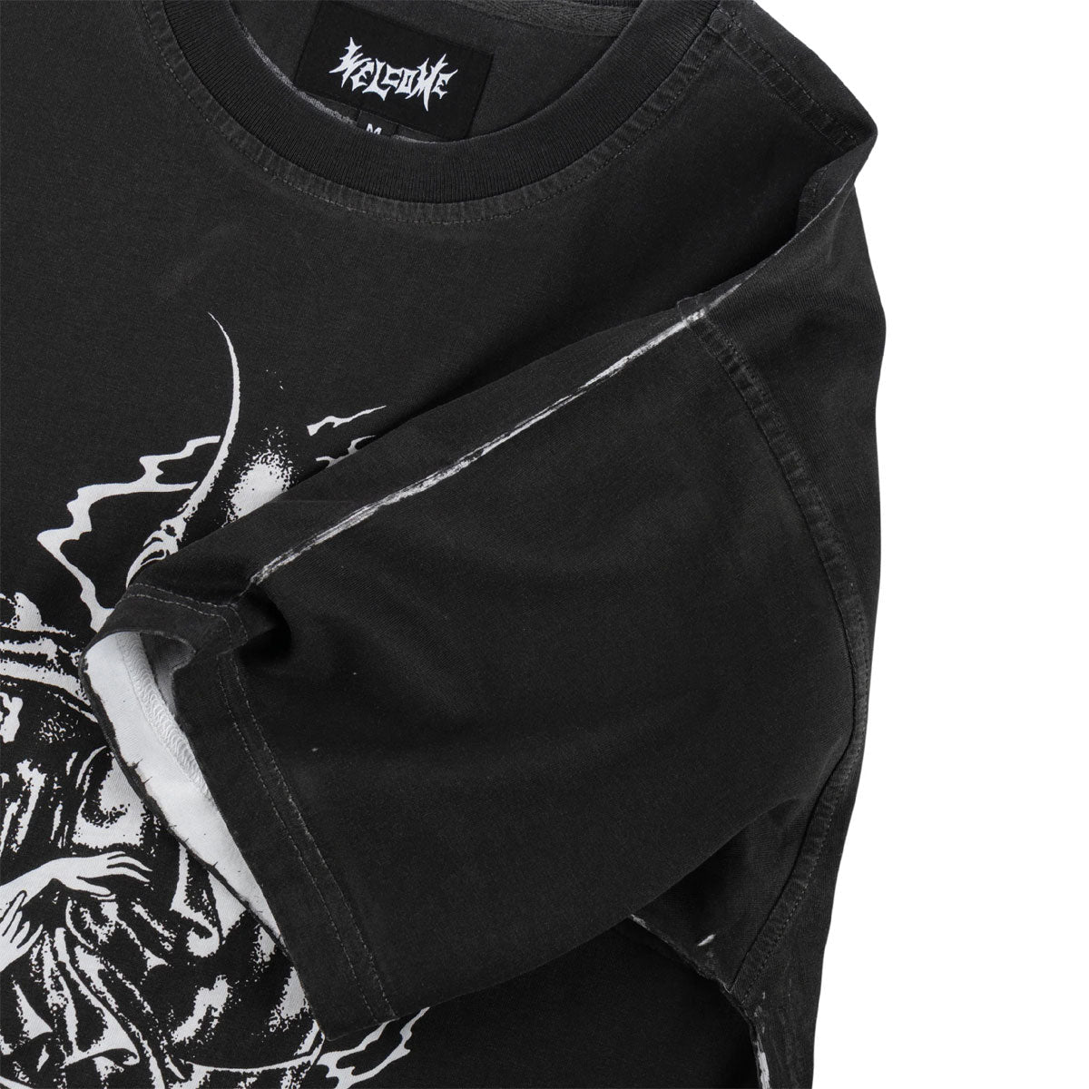 Welcome Archangel Overprint T-Shirt - Black/White image 3
