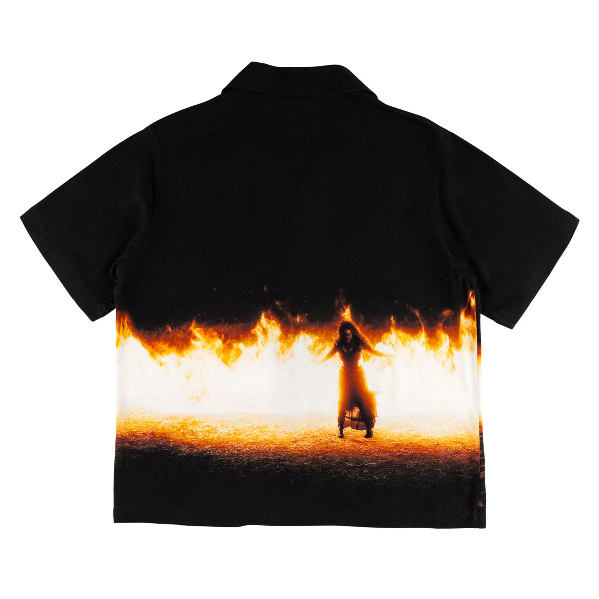 Welcome x Harry Potter Burrow Burn Rayon Shirt - Black image 2
