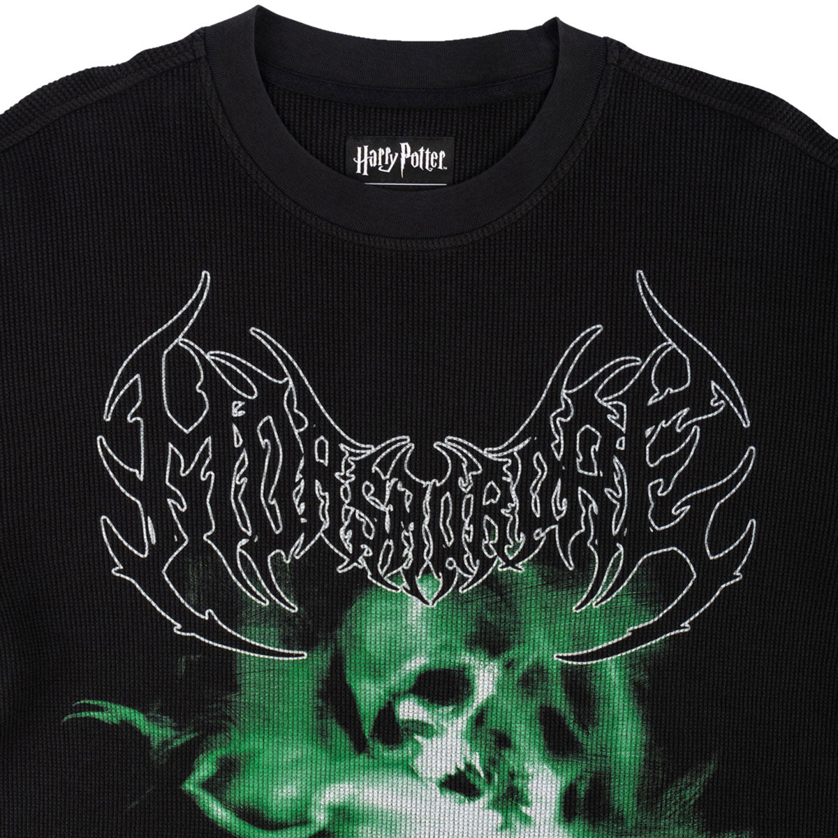 Welcome x Harry Potter Dark Mark Thermal Shirt - Black image 3