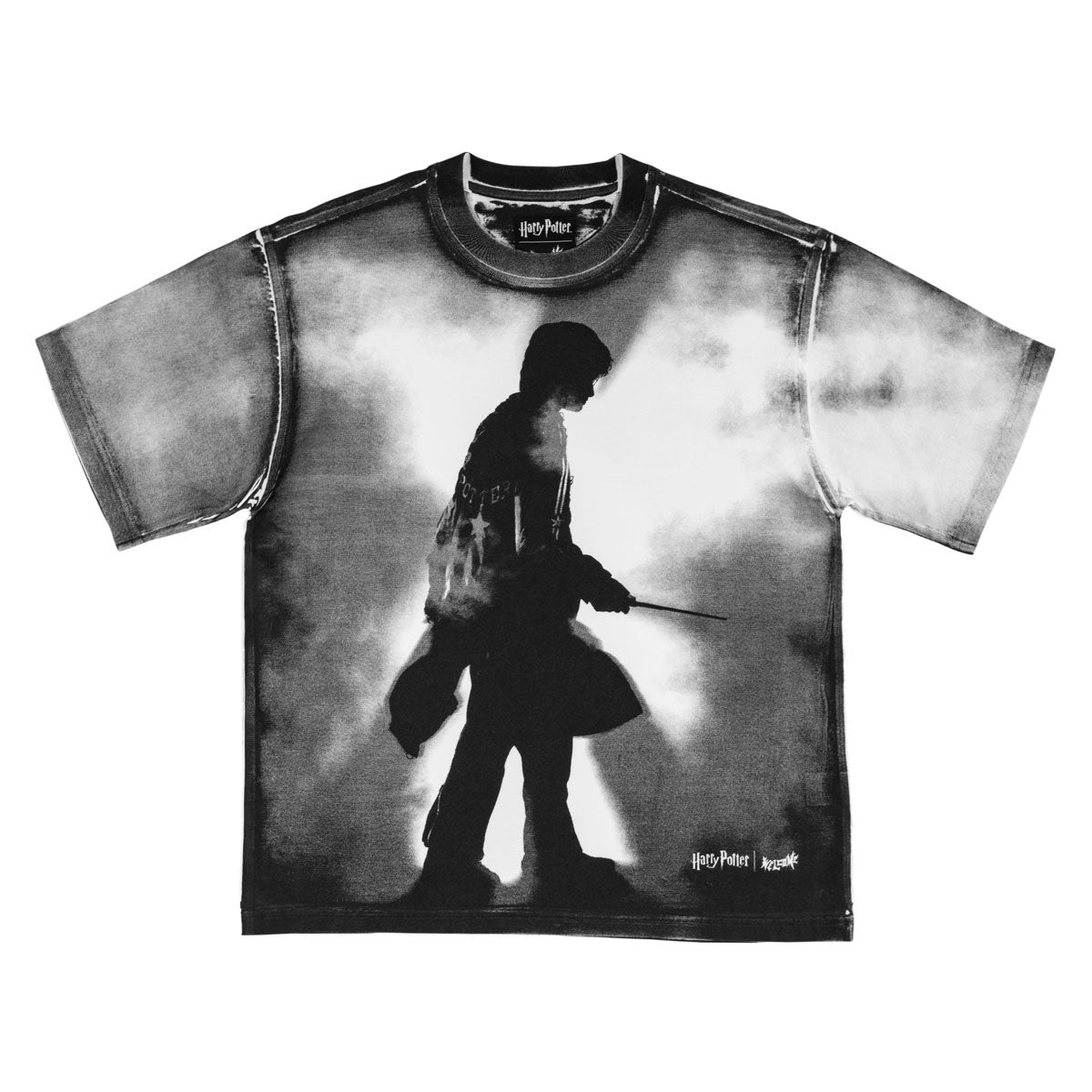 Welcome x Harry Potter Shadow All Over Print Shirt - White image 1
