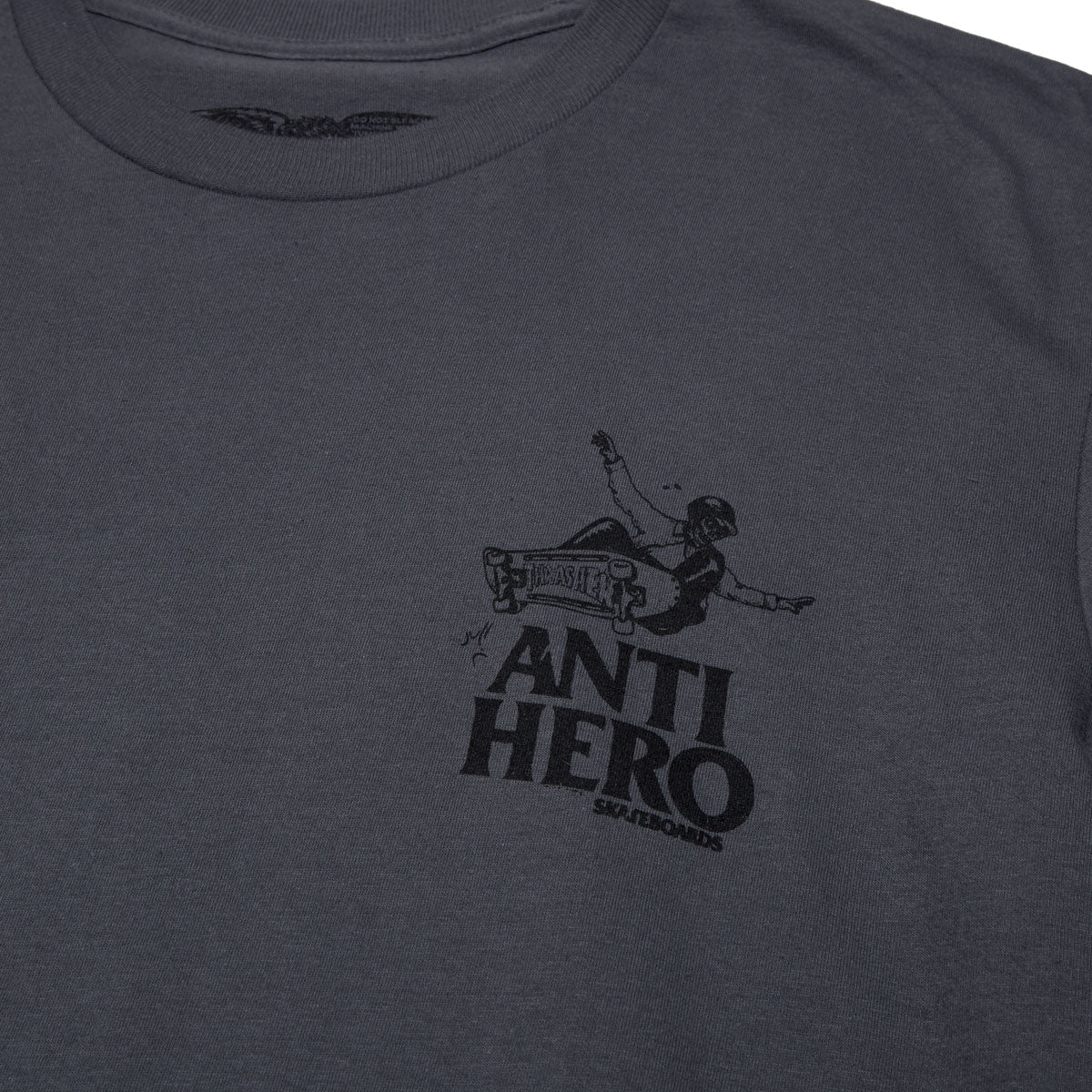 Anti-Hero Phelps Lance Dbl T-Shirt - Asphalt/Black image 3