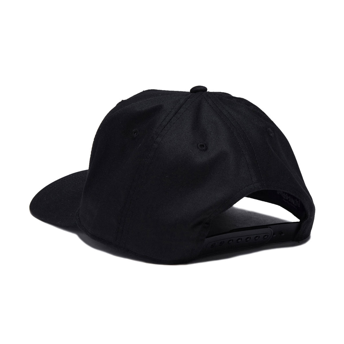 Fucking Awesome No Brain 6 Panel Snapback Hat - Black image 2