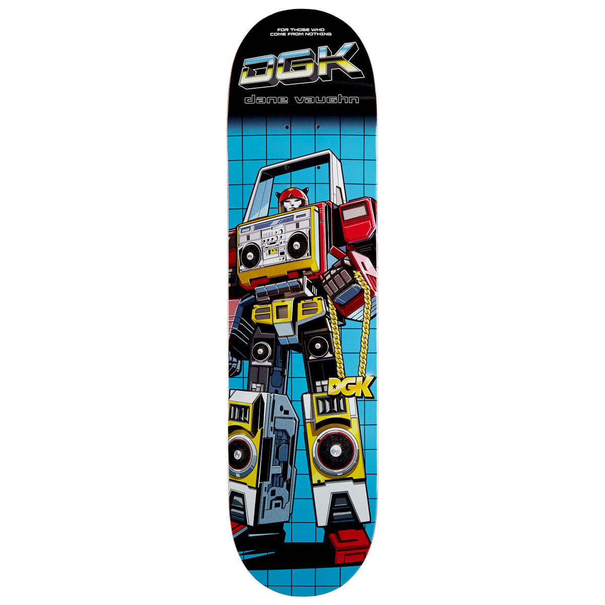 DGK Equalizer Vaughn Skateboard Deck - 8.25