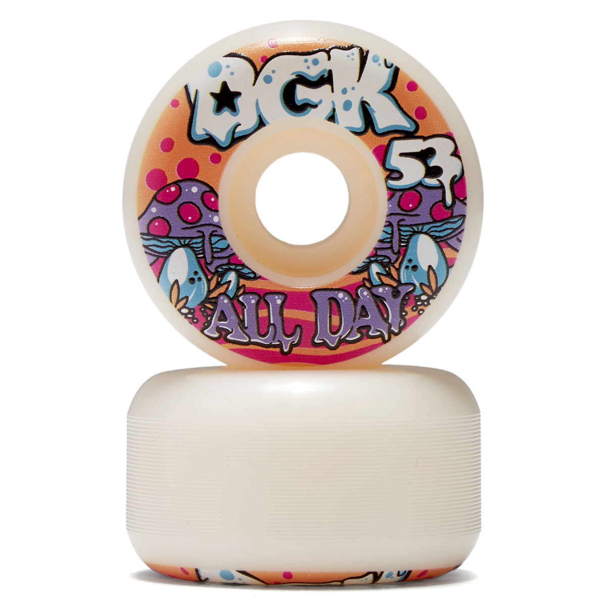 DGK Sunshine 101a Skateboard Wheels - 53mm image 2