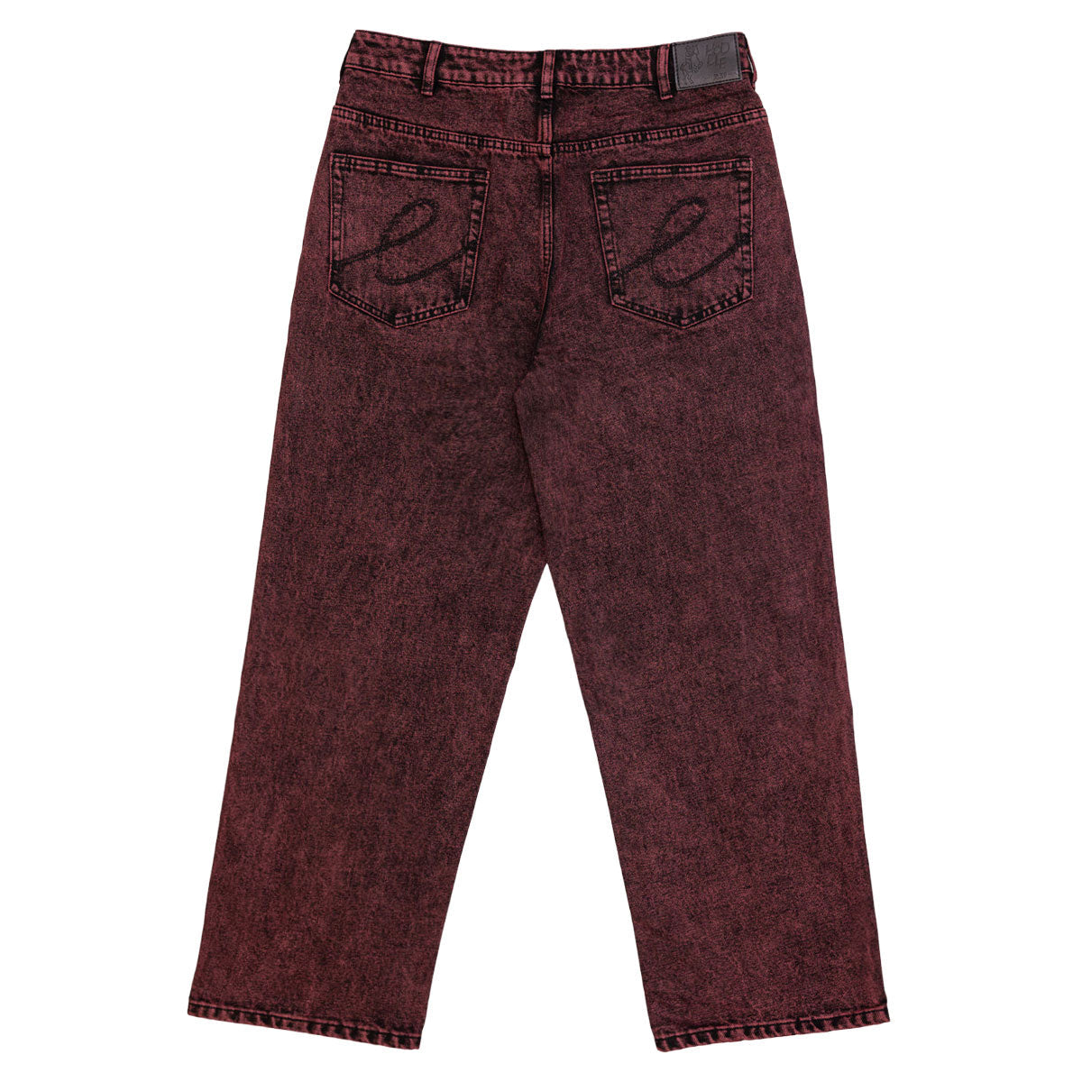 Hoddle Ranger Jeans - Red Overdye image 2