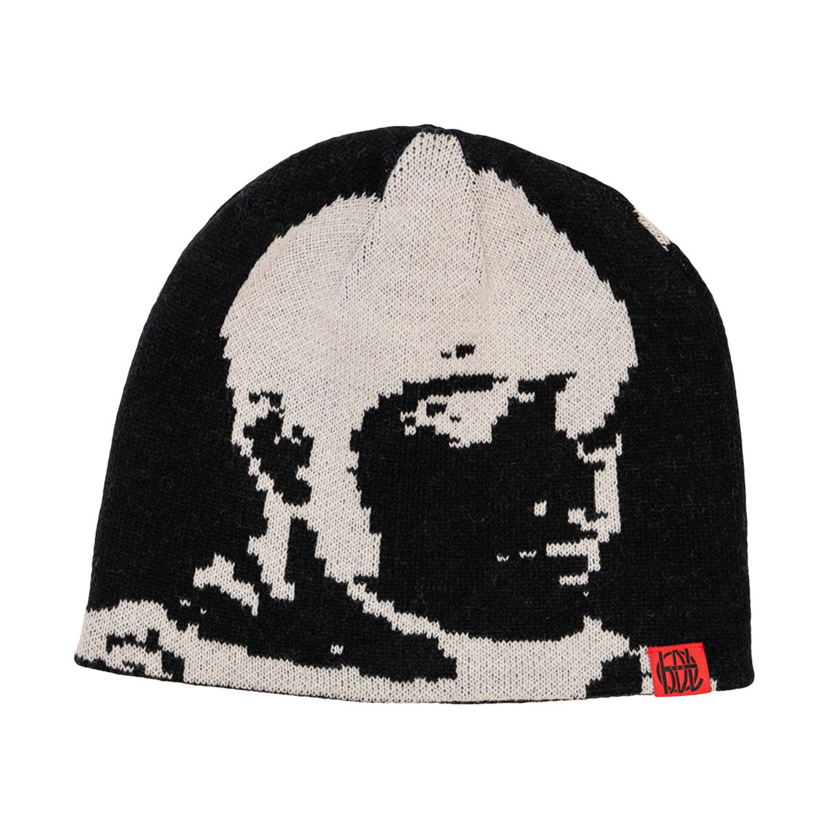Hoddle Reverseable Sane Reaction Beanie - Black image 1