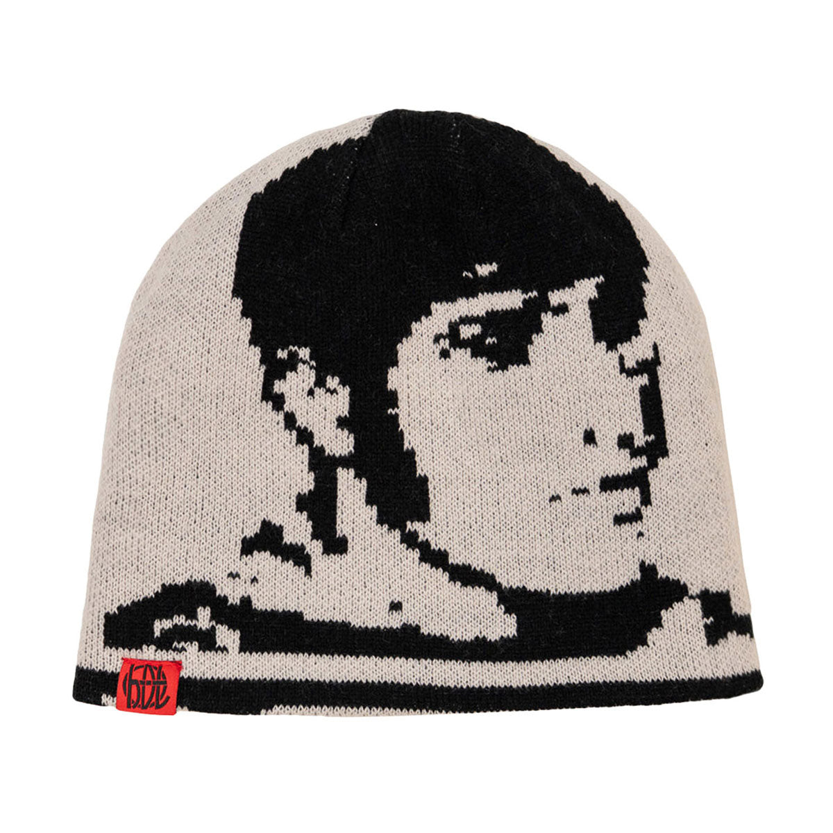 Hoddle Reverseable Sane Reaction Beanie - Black image 4