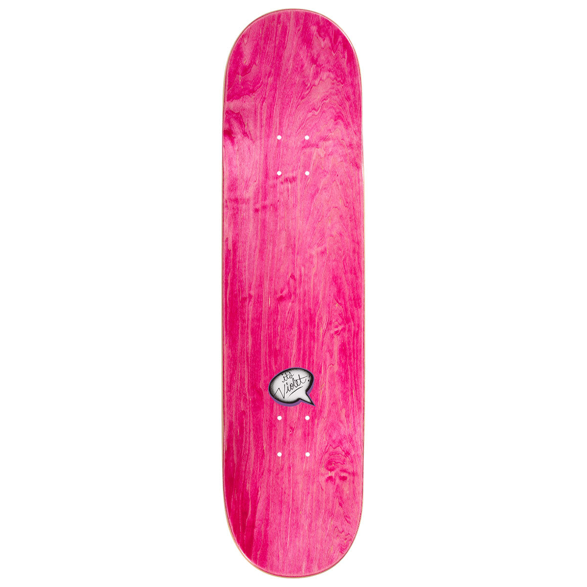 Violet U.S. Peace Skateboard Deck - White - 8.00