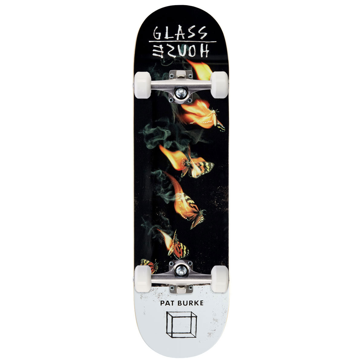 Glass House Burke Butterfly Skateboard Complete - 8.50