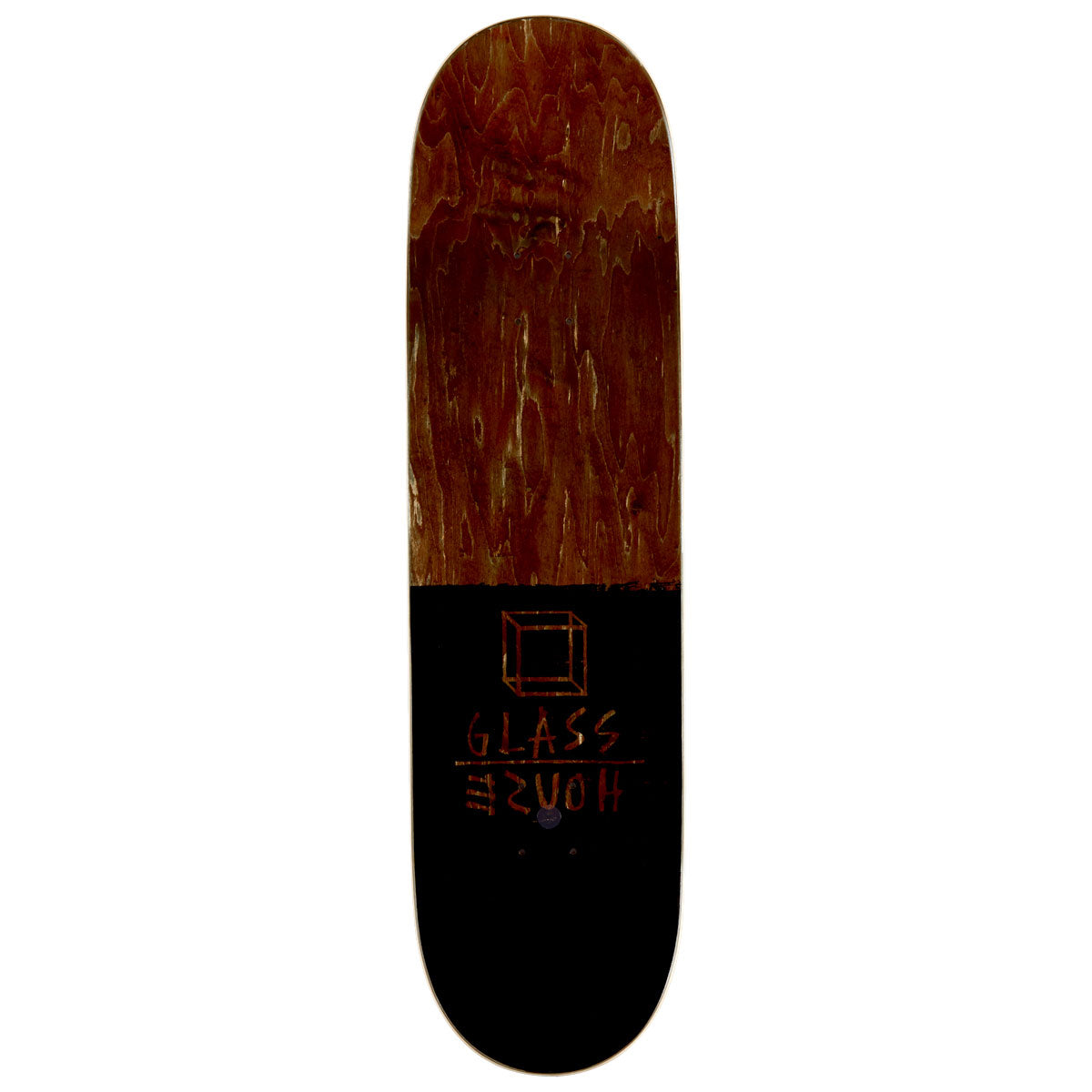 Glass House Wallin Baboon Skateboard Deck - Flourescent Orange - 8.75