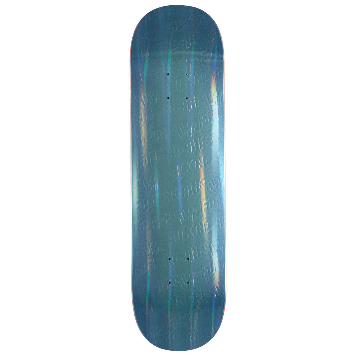 Fucking Awesome Embossed Color Board Skateboard Deck - Gamma Ray Blue - 8.38