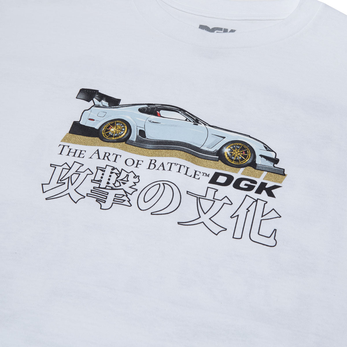 DGK Attack T-Shirt - White image 3