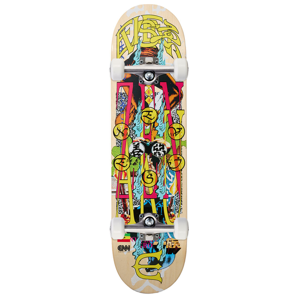 Evisen Zen-Aku 25 Skateboard Complete - 8.38