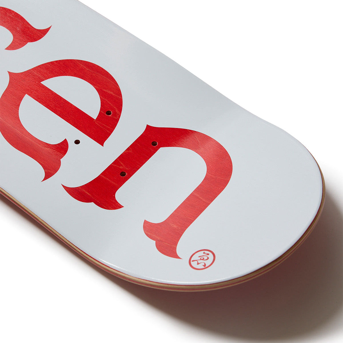 Evisen Evi-Logo Skateboard Deck - Red - 8.50